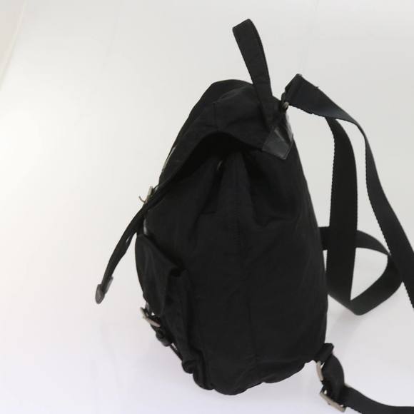 PRADA Backpack Nylon Black Auth fm3150 - Picture 3 of 16